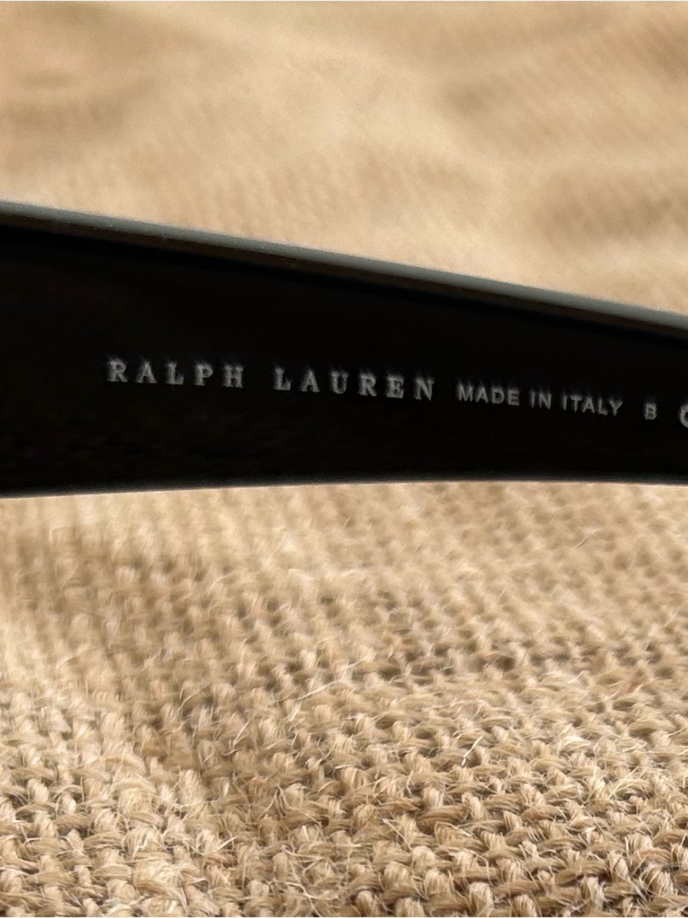 Ralph Lauren Black Oversized Square Sunglasses - Picture 5 of 8